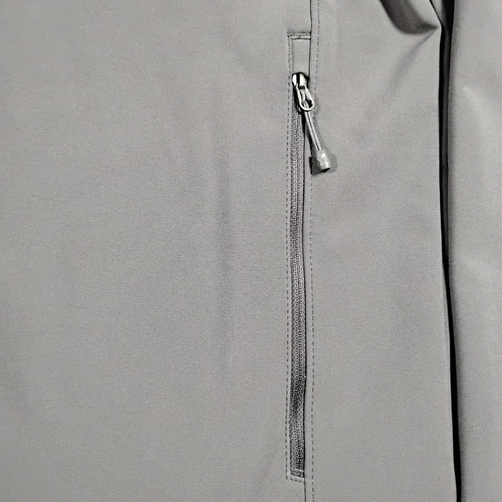 The North Face Apex Barrier Jacket Men's Medium Gray Windwall Softshell NF0A3LGT